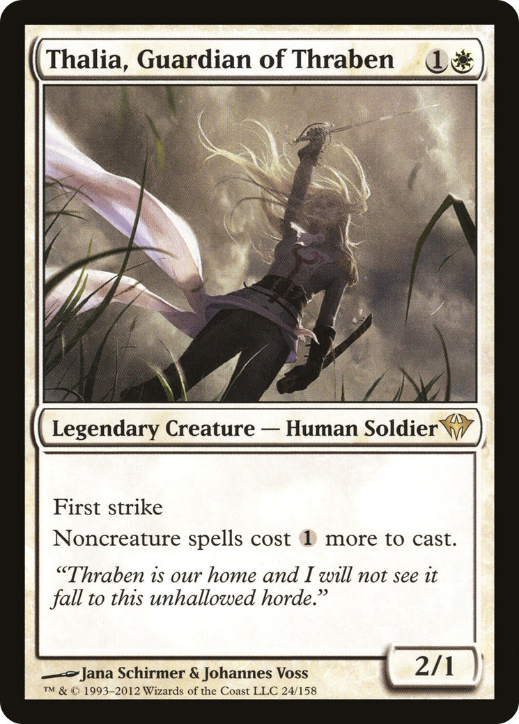 Thalia, Guardian of Thraben (DKA-024) (Foil)