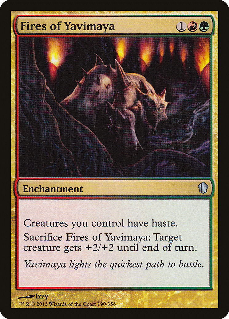 Fires of Yavimaya (C13-190)