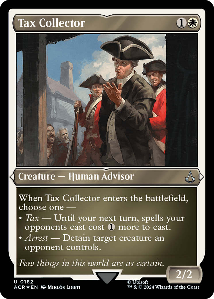 Tax Collector (ACR-182) (Etched Foil)