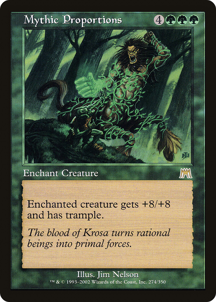 Mythic Proportions (ONS-274) (Foil)