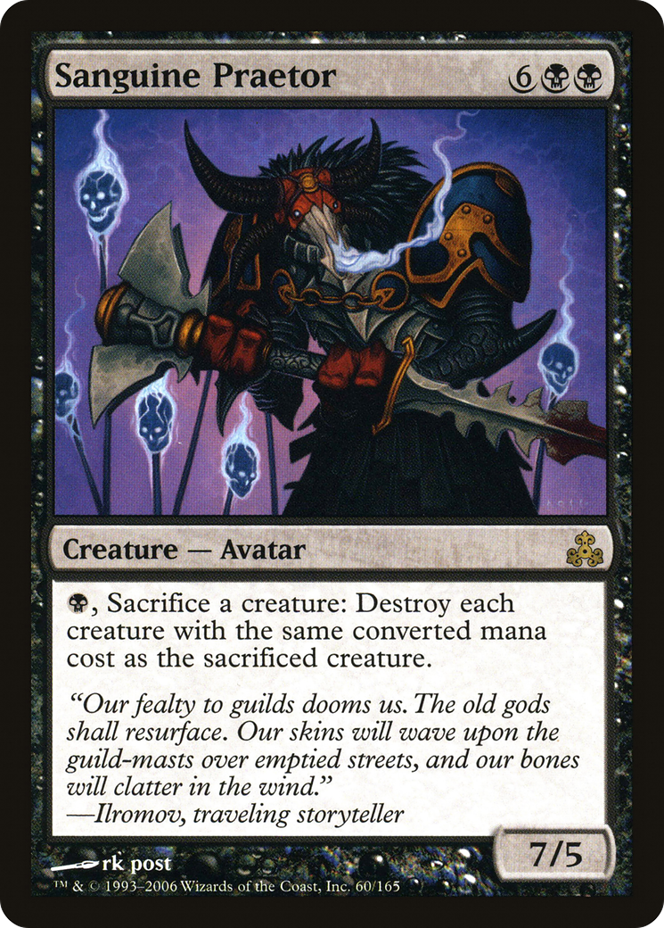 Sanguine Praetor (GPT-060) (Foil)