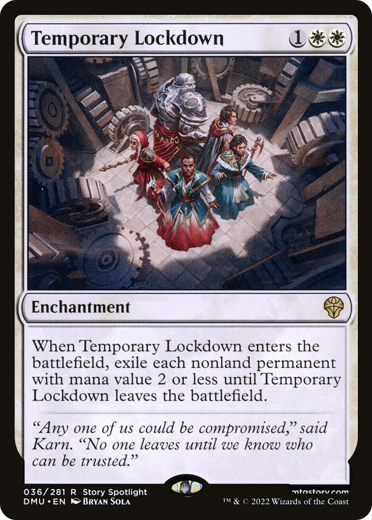 Temporary Lockdown (DMU-036) (Foil)