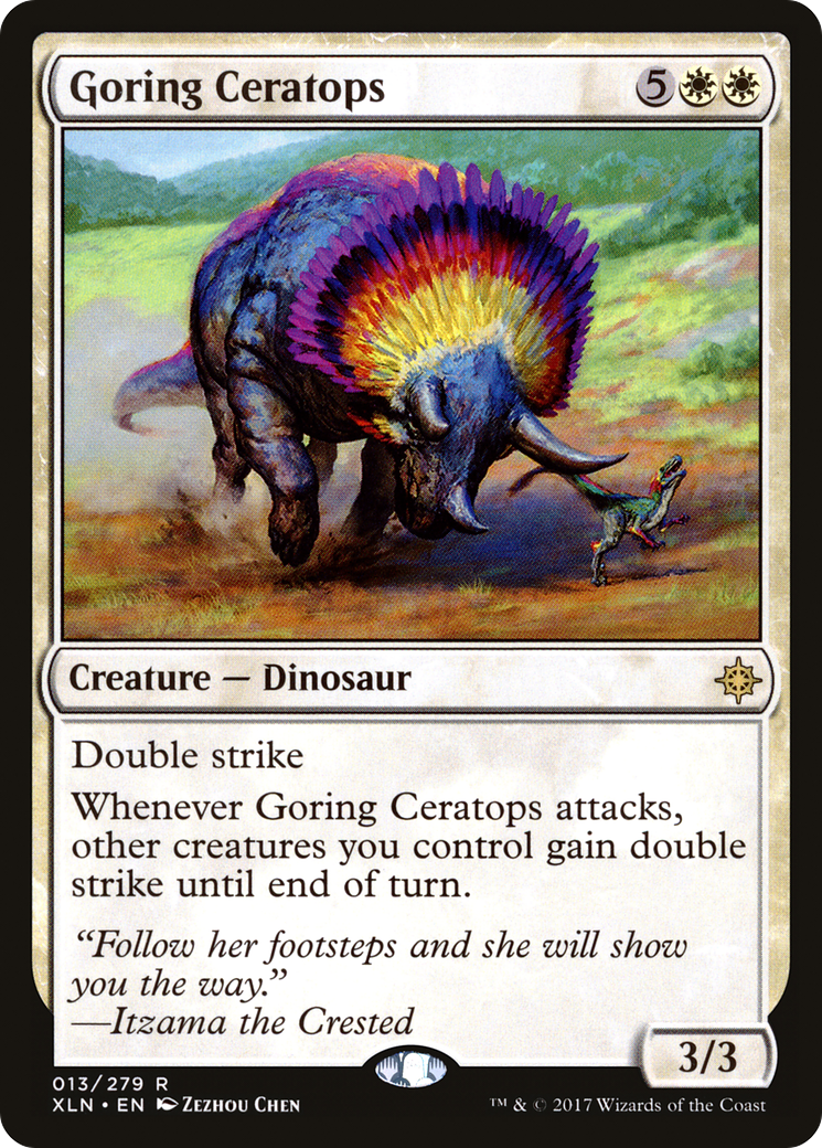 Goring Ceratops (XLN-013) (Foil)