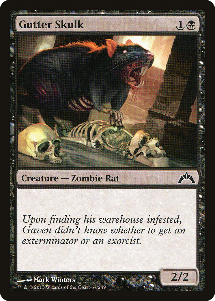 Gutter Skulk (GTC-067) (Foil)