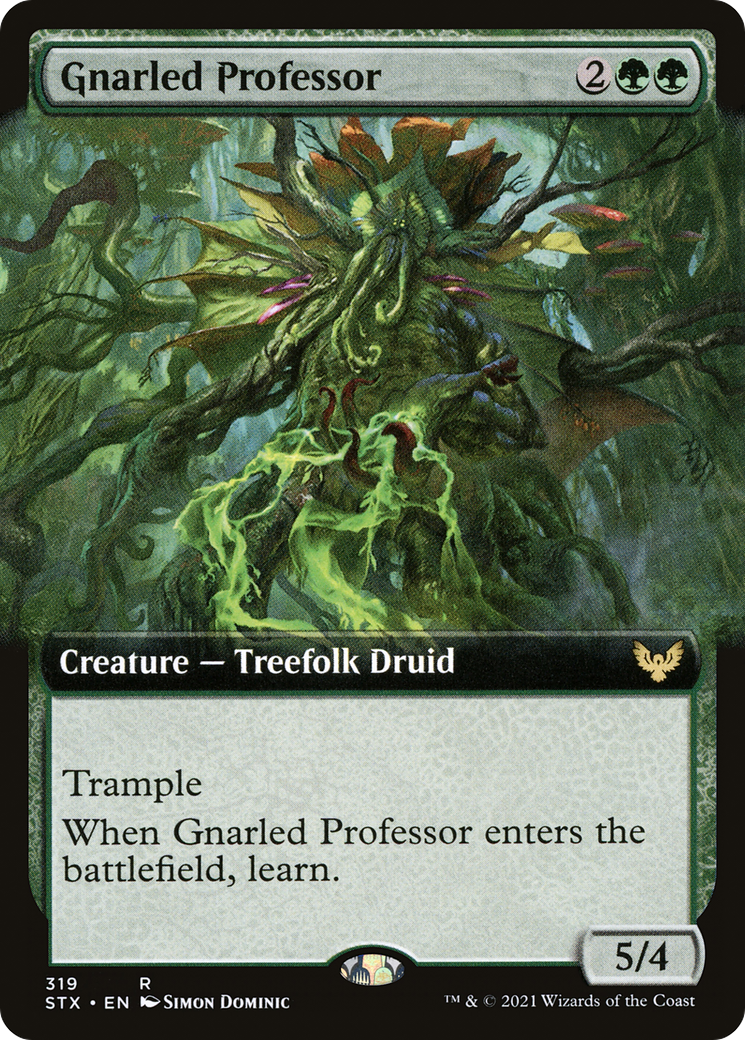 Gnarled Professor (STX-319) (Extended Art) (Foil)