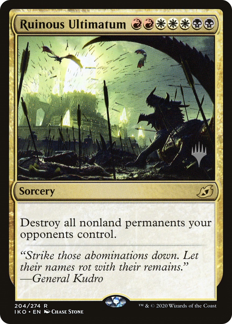 Ruinous Ultimatum (PPIKO-204P) (Foil)