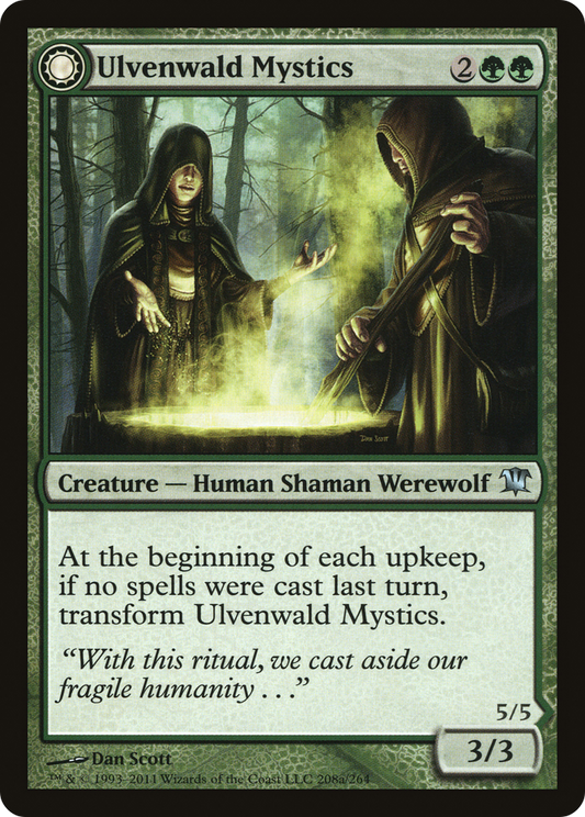Ulvenwald Mystics // Ulvenwald Primordials (ISD-208) (Foil)