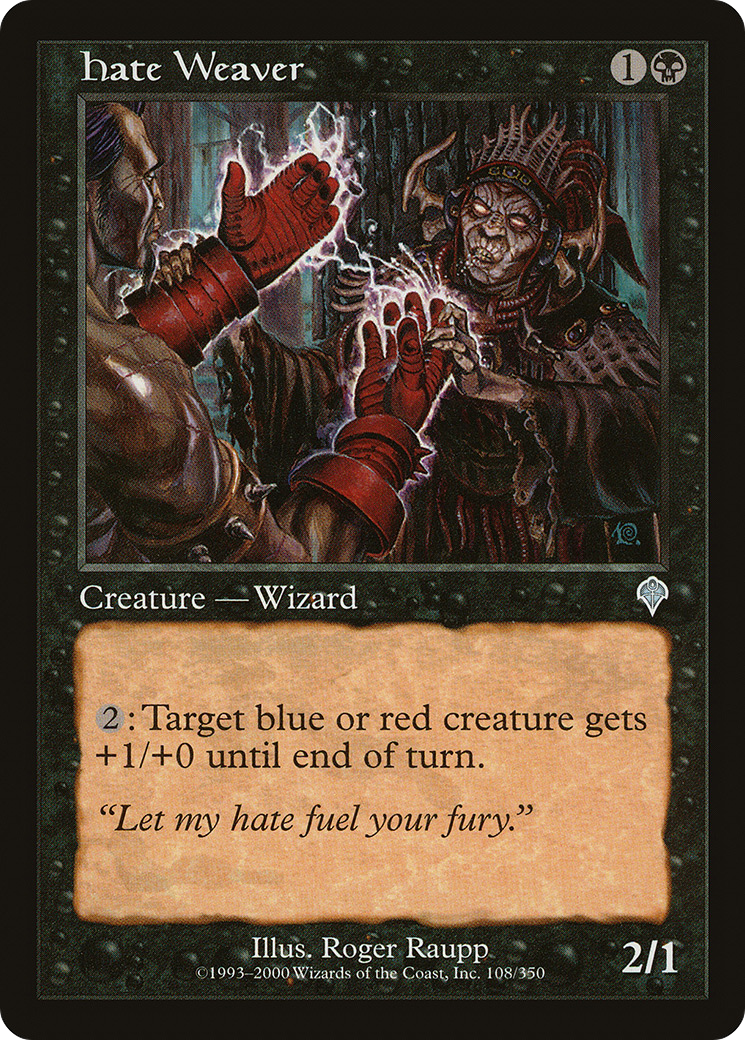Hate Weaver (INV-108) (Foil)