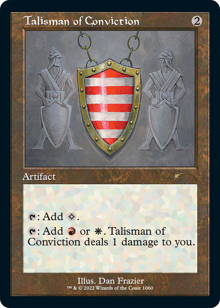 Talisman of Conviction (SLD-1060) (Etched Foil)