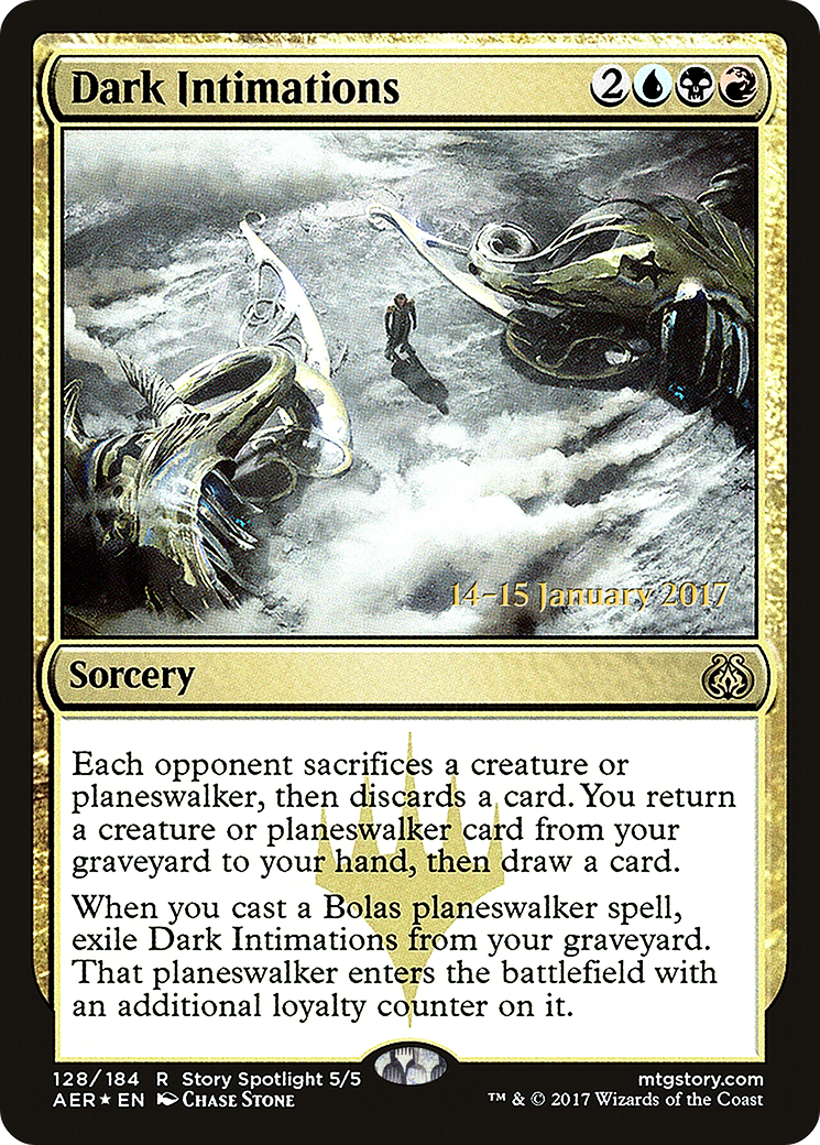 Dark Intimations (PRE-128S) (Foil)
