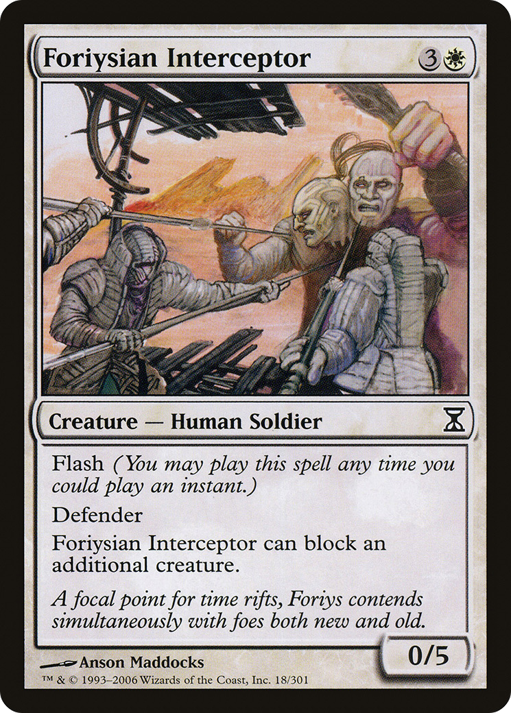 Foriysian Interceptor (TSP-018) (Foil)