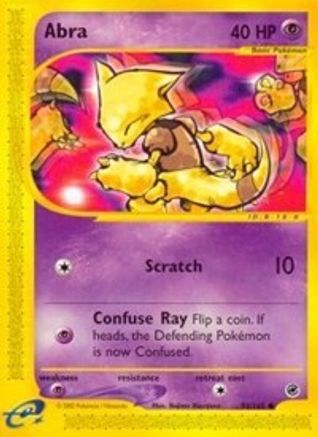Abra (EX-093) (Reverse Holofoil)