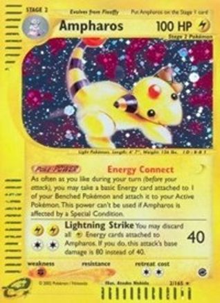 Ampharos (2) (EX-002) (Holofoil)