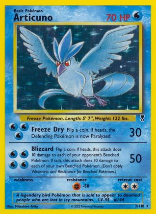 Articuno (LC-002) (Reverse Holofoil)