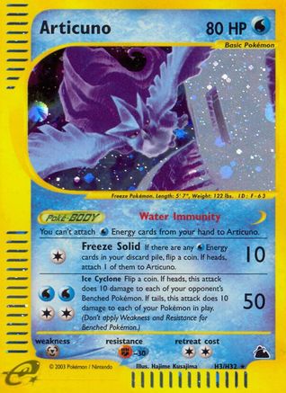Articuno (H3) (SK-H3) (Holofoil)