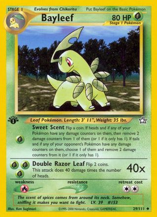 Bayleef (29) (N1-029) (1st Edition)
