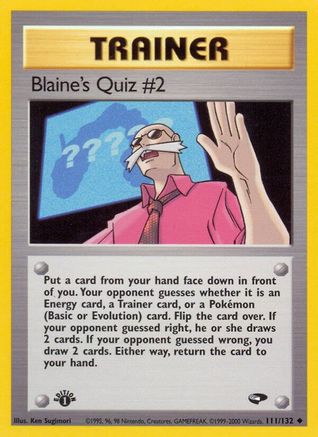 Blaine's Quiz #2 (G2-111) (Unlimited)