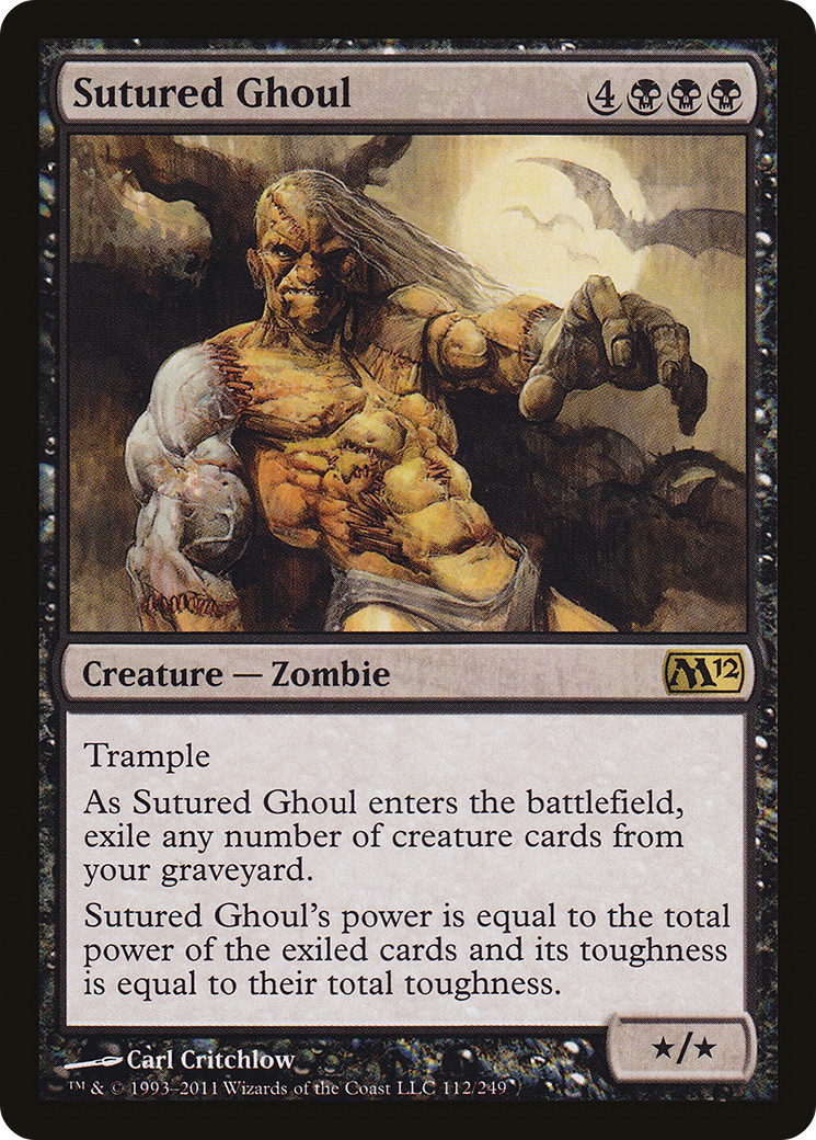 Sutured Ghoul (M12-112) (Foil)
