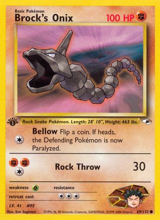 Brock's Onix (69) (G1-069) (Unlimited)