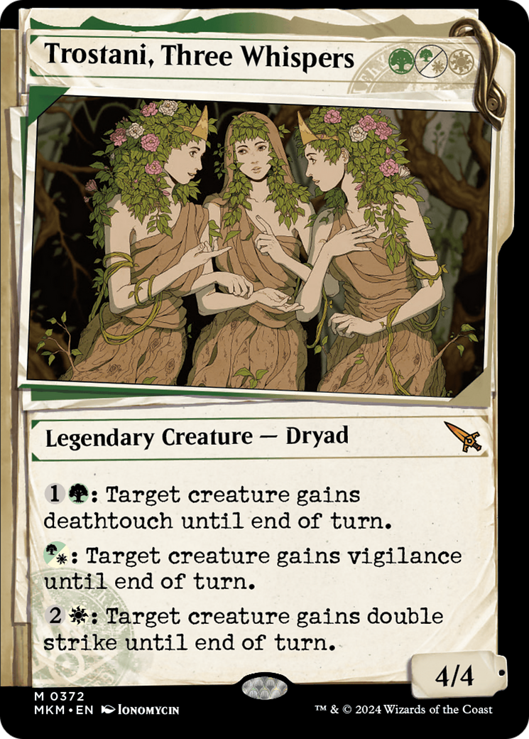 Trostani, Three Whispers (MKM-372) (Showcase) (Foil)