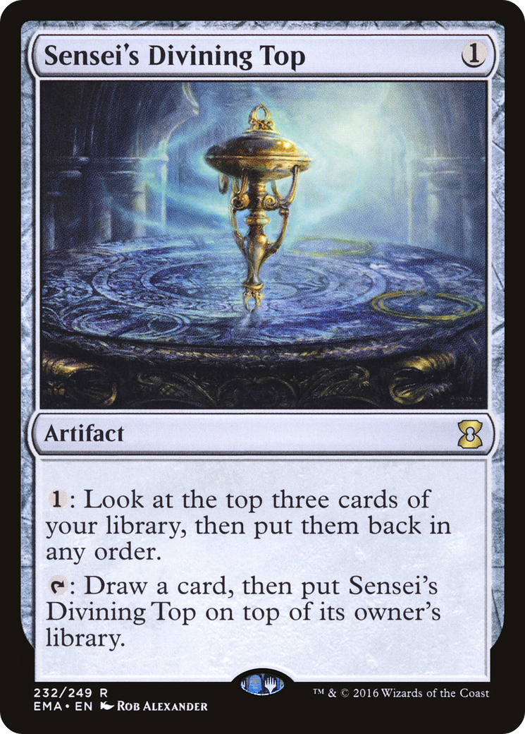 Sensei's Divining Top (EMA-232) (Foil)