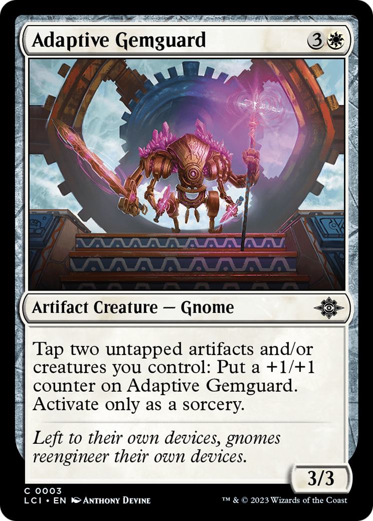 Adaptive Gemguard (LCI-003) (Foil)