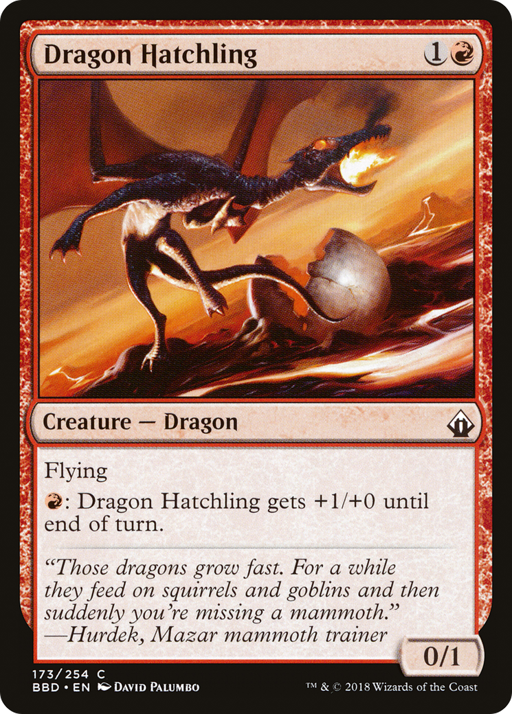 Dragon Hatchling (BBD-173) (Foil)