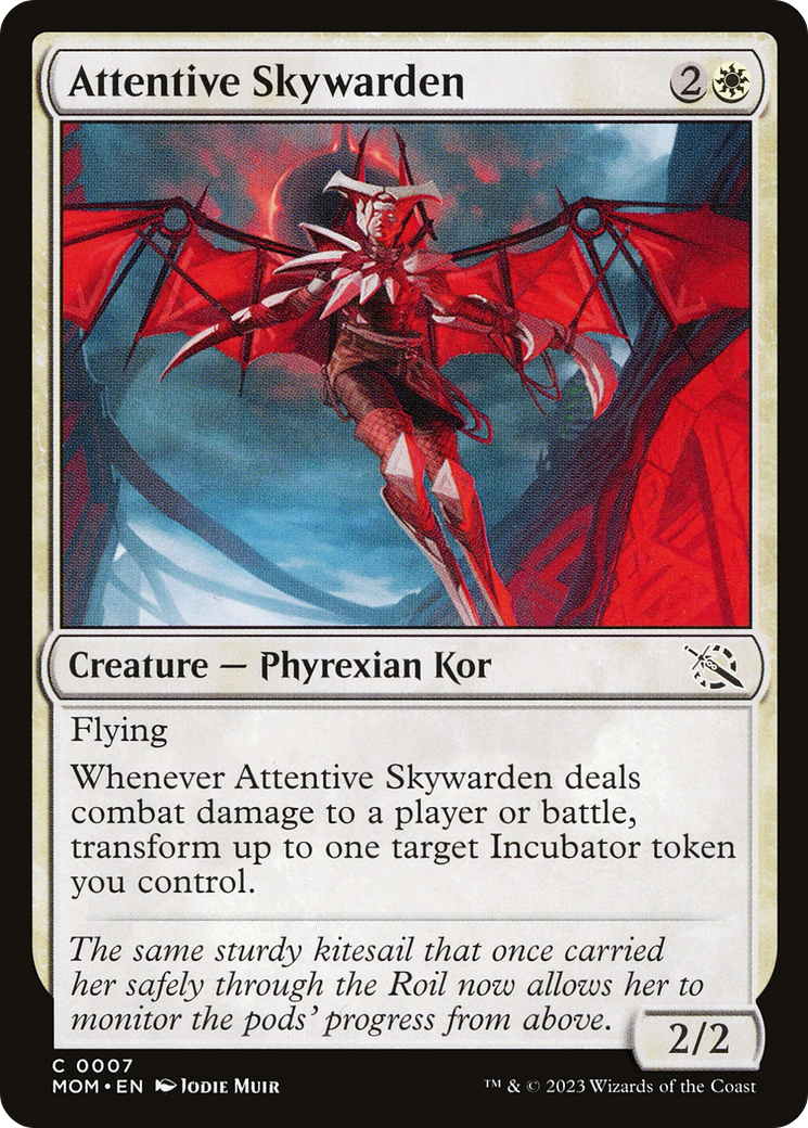 Attentive Skywarden (MOM-007) (Foil)