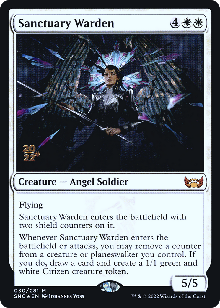Sanctuary Warden (PRE-30S) (Foil)