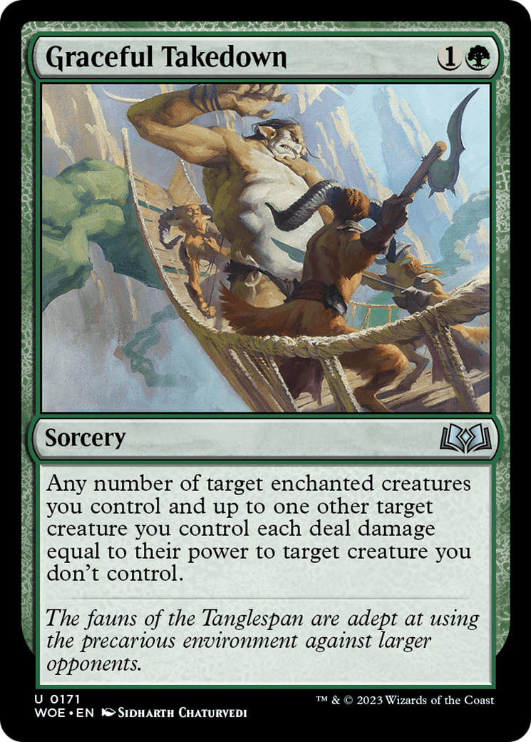Graceful Takedown (WOE-171) (Foil)