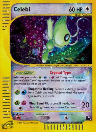 Celebi (SK-145) (Holofoil)