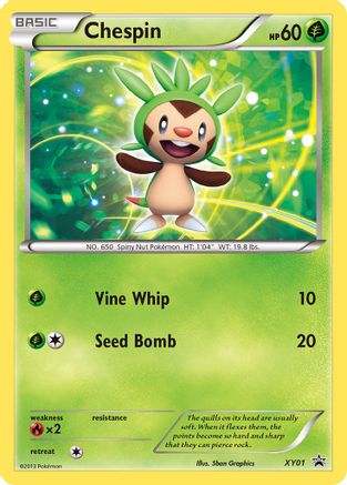 Chespin (PR-) (Holofoil)