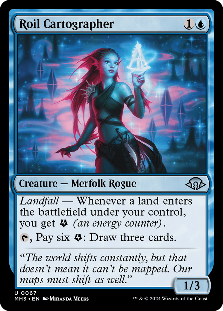 Roil Cartographer (MH3-067) (Foil)