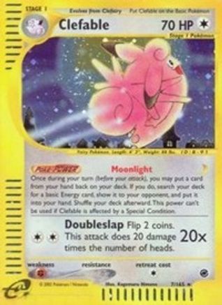Clefable (7) (EX-007) (Holofoil)