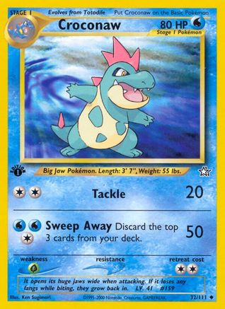 Croconaw (32) (N1-032) (Unlimited)