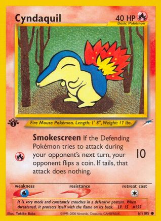 Cyndaquil (N4-061) (1st Edition)