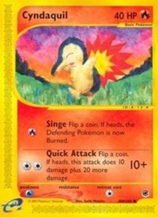 Cyndaquil (104) (EX-104) (Reverse Holofoil)