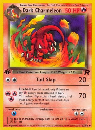Dark Charmeleon (TR-032) (1st Edition)