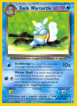 Dark Wartortle (LC-039) (Reverse Holofoil)