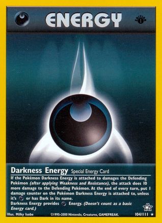 Darkness Energy (N1-104) (Unlimited)