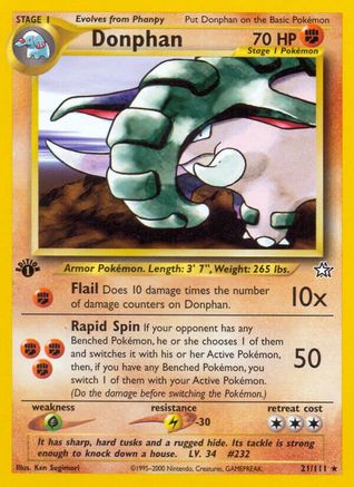 Donphan (N1-021) (Unlimited)
