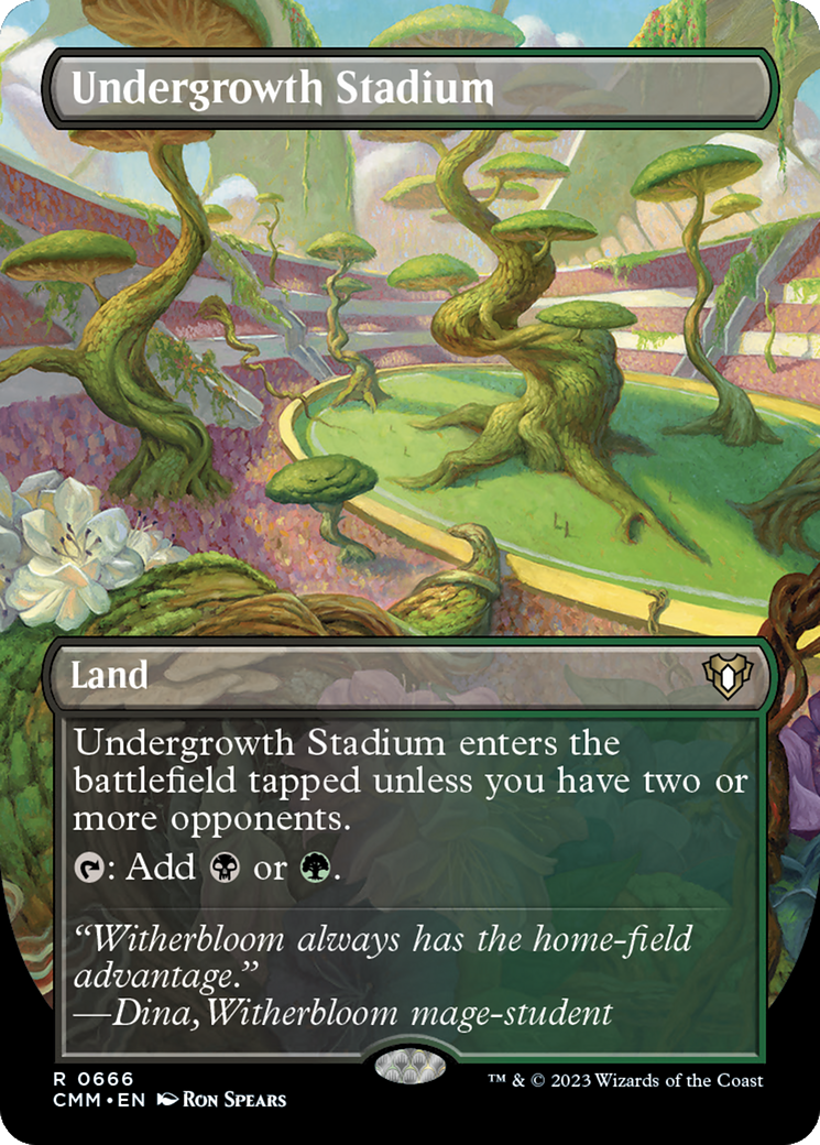 Undergrowth Stadium (CMM-666) (Borderless) (Foil)