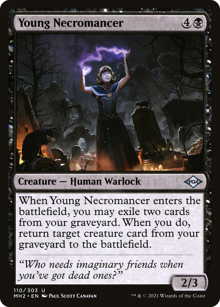 Young Necromancer (MH2-110) (Foil)