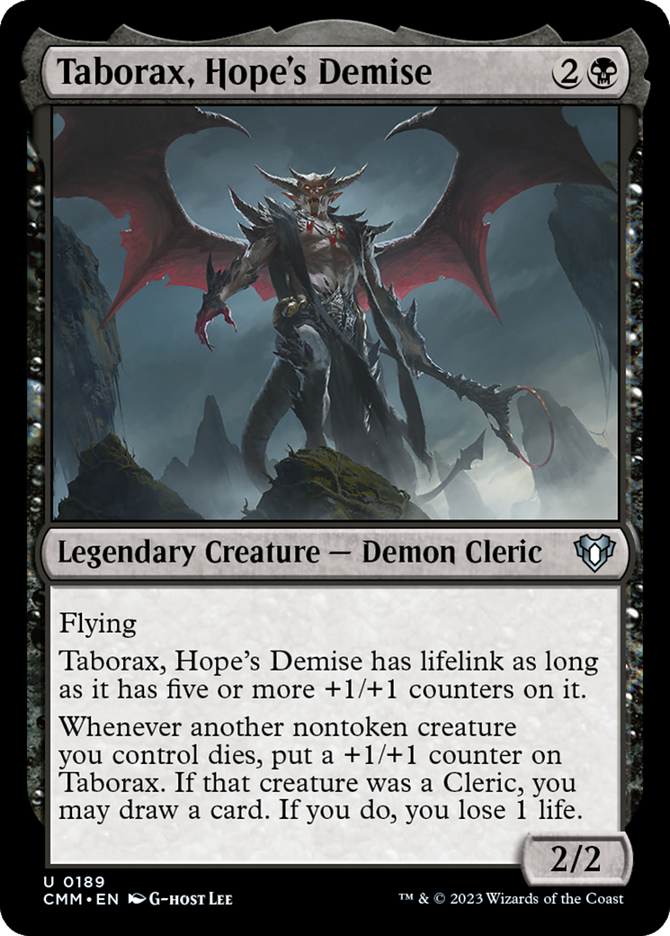 Taborax, Hope's Demise (CMM-189)