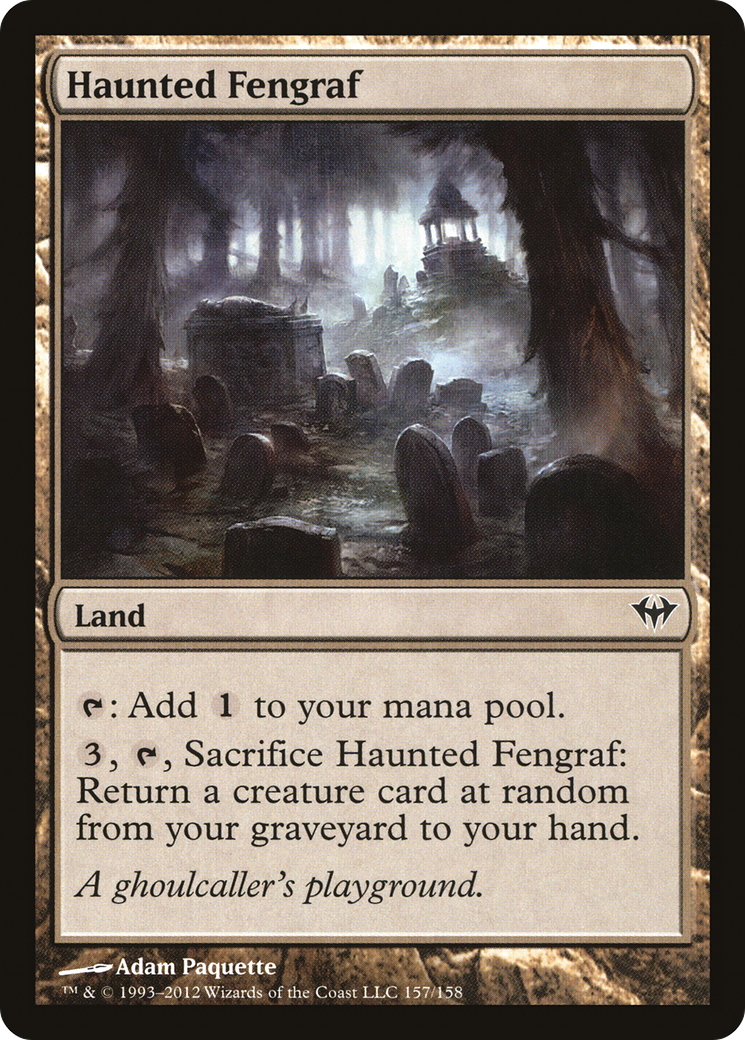 Haunted Fengraf (DKA-157) (Foil)