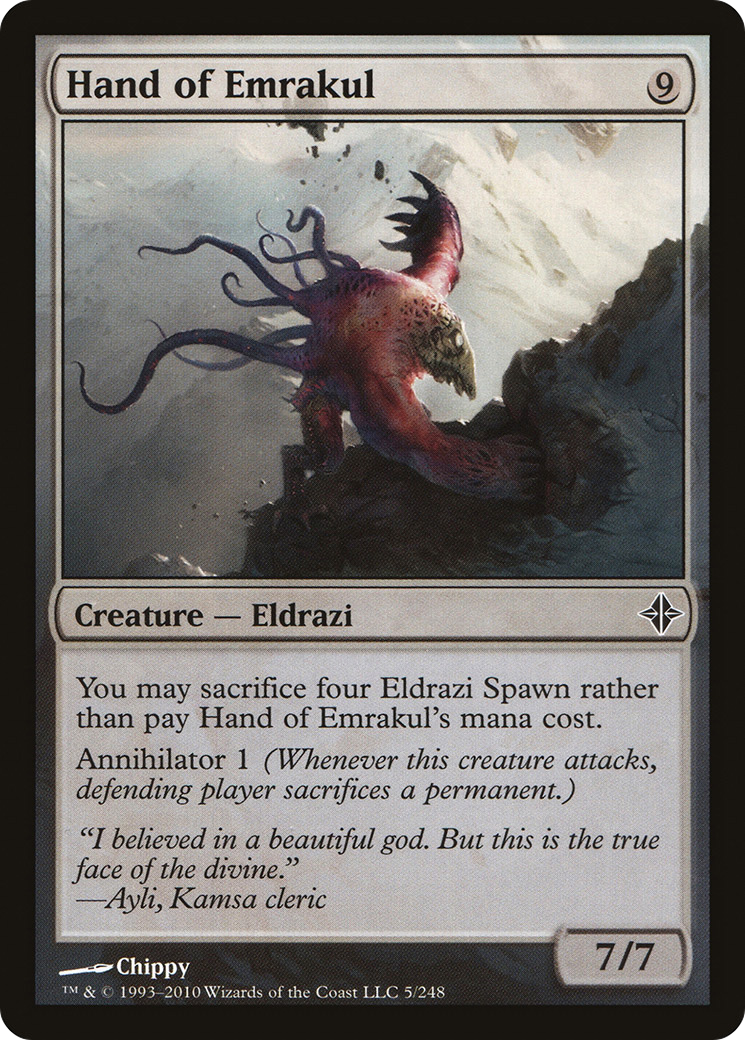 Hand of Emrakul (ROE-005) (Foil)