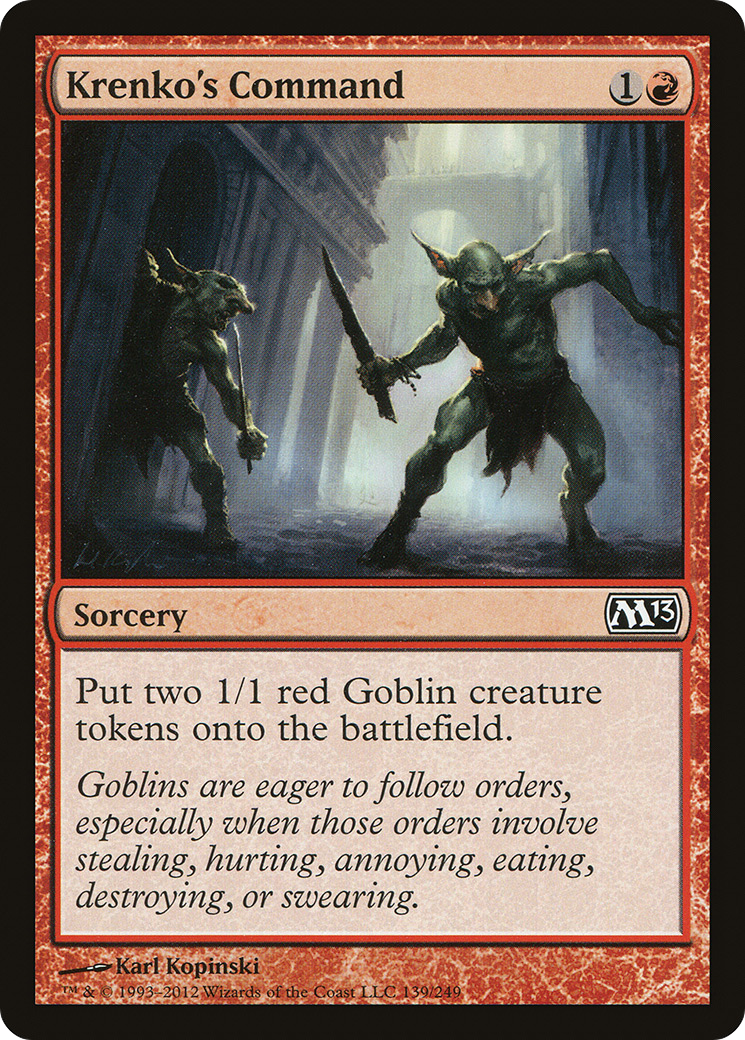 Krenko's Command (M13-139) (Foil)