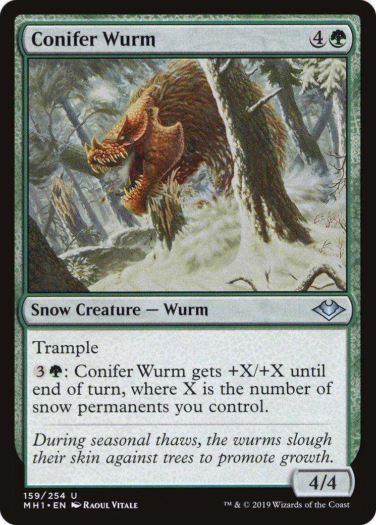 Conifer Wurm (MH1-159) (Foil)