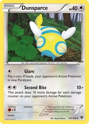 Dunsparce (XY-) (Reverse Holofoil)