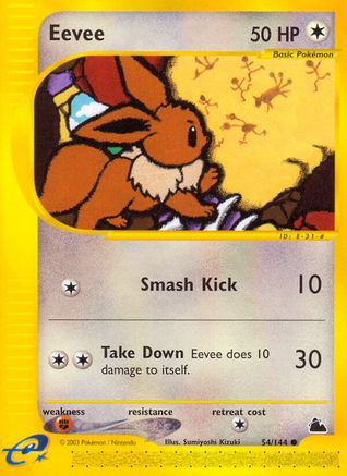 Eevee (SK-054) (Reverse Holofoil)